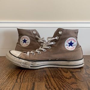 Men's 8.5, (Women's 10.5) Charcoal Converse Chuck Taylor All Star Core Hi